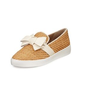 NEW Michael Kors Val Bow slip on sneaker. Size 7.5